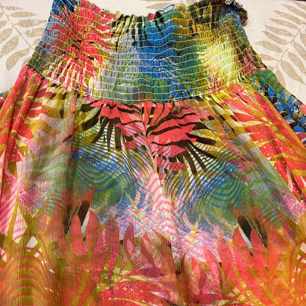 Tube top dress/ swim cover up never worn, new without tags
